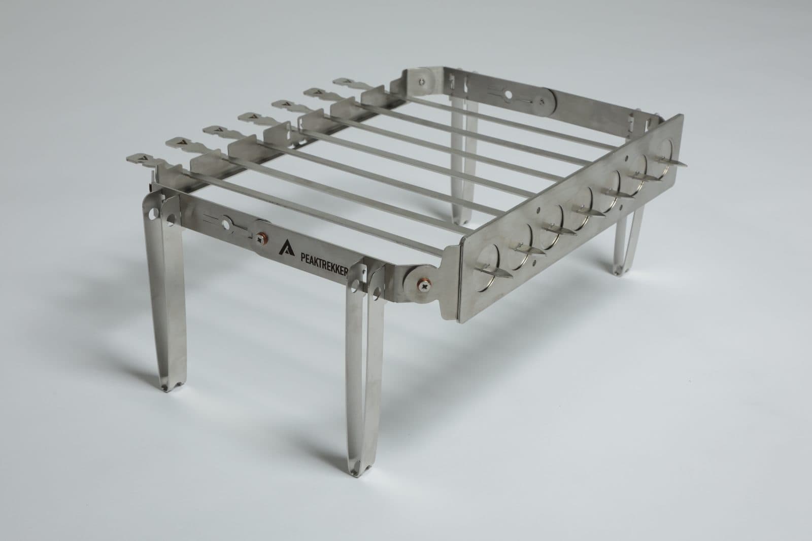 Grilling over coals